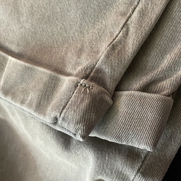 Paige Jeans Womens Size 30 Elastic Waist Drawstring Cuffed Hem Grey - Picture 7 of 8